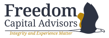 Freedom Capital Advisors logo with slogan
