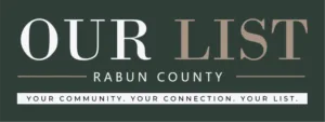 Our List Rabun County community directory logo